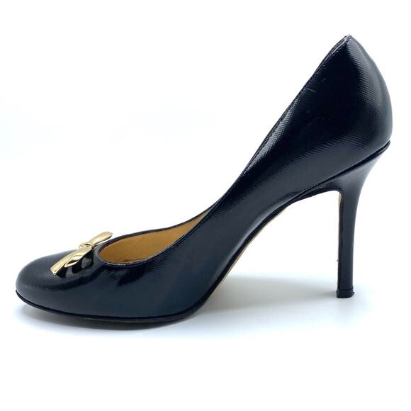 Kate Spade Antonella Gold Bow Heels size 6.5 - Picture 7 of 14